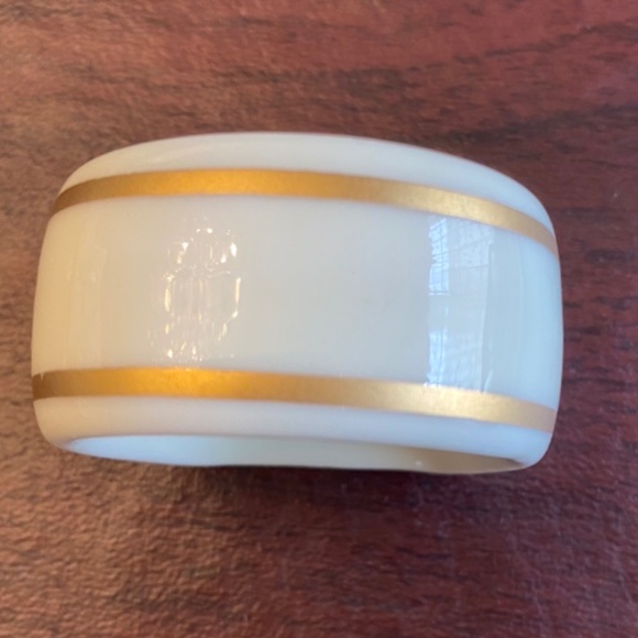 SOLD - GORHAM Porcelain Napkin Ring - Picture 2 of 5